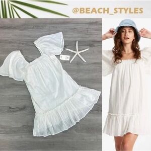 Billabong Ivory Ruffle Dress